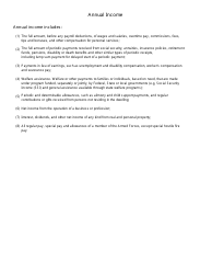 Attachment 9 Resident Rent Calculation Worksheet - Arizona, Page 2