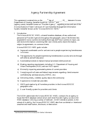 Document preview: Agency Partnership Agreement - Arizona