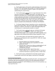 Agency Partnership Agreement - Arizona, Page 3