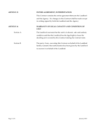 Attachment 15 Tenant-Based Housing Assistance Payments Contract - Arizona, Page 7