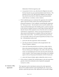 Attachment 16 Occupancy Agreement for Leasing Programs - Arizona, Page 11