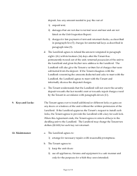 Attachment 16 Occupancy Agreement for Leasing Programs - Arizona, Page 4