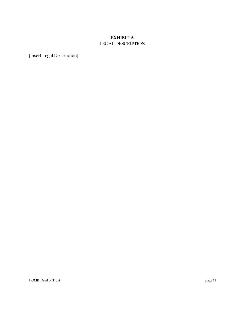 Deed of Trust - Draft - Arizona, Page 11