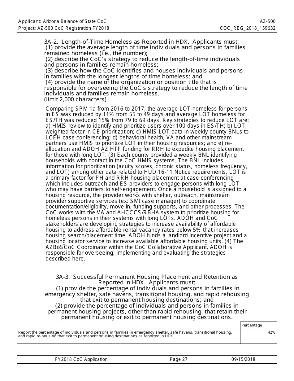 Form AZ-500 Coc Registration Application - Arizona, Page 27