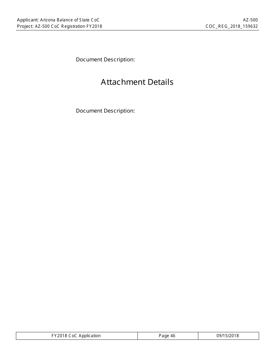 Form AZ-500 Coc Registration Application - Arizona, Page 46