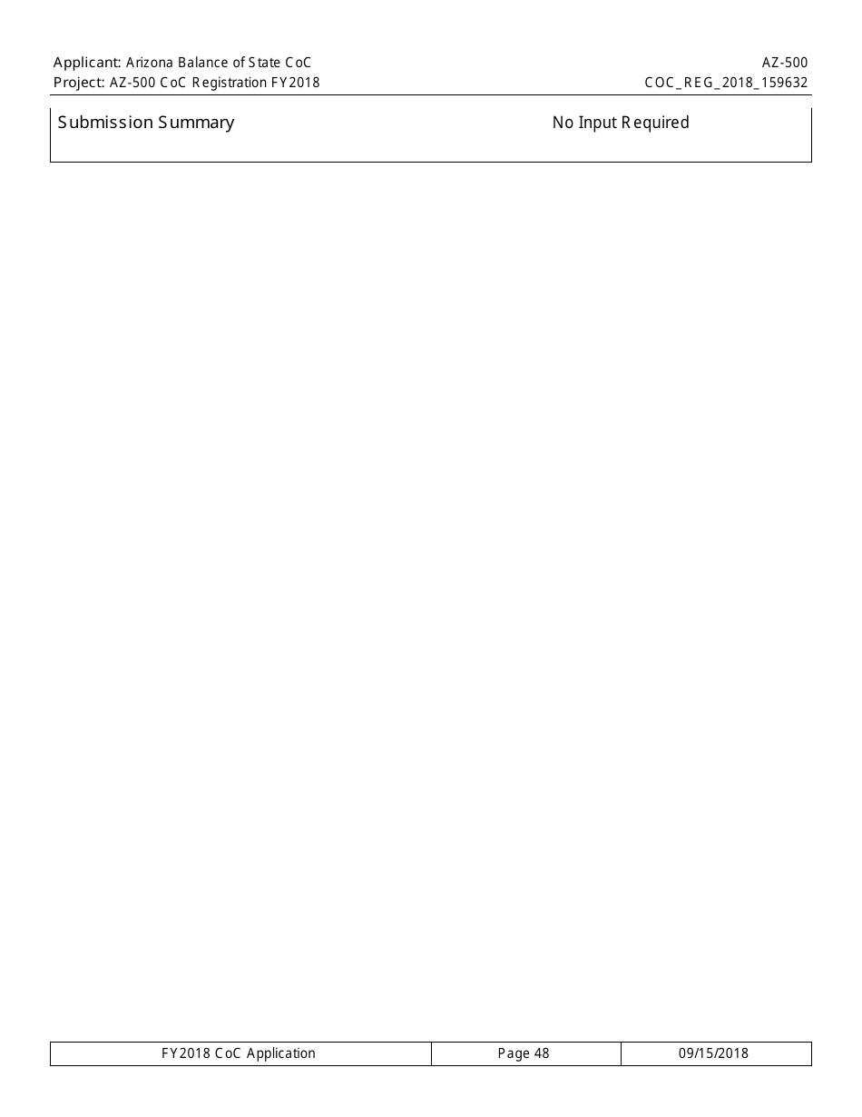 Form AZ-500 Coc Registration Application - Arizona, Page 48