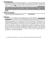 Instructions for Commercial Lease - Arizona, Page 2