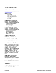 Instructions for Form C015 Articles of Amendment - Nonprofit Corporation - Arizona, Page 2