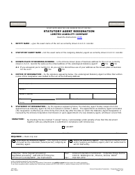 Document preview: Form L032.002 Statutory Agent Resignation - Limited Liability Company - Arizona