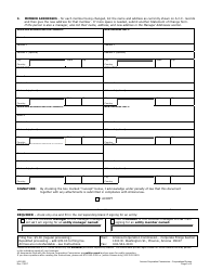 Form L021.002 LLC Statement of Change of Manager or Member Addresses - Arizona, Page 2