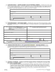 Form M075.002 Statement of Merger - Arizona, Page 2