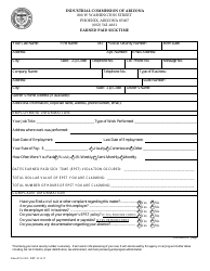 Form Labor ICA3305 Earned Paid Sick Time - Arizona
