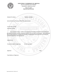 Form SpecFunds ICA5527 Apportionment Settlement Letter - Arizona, Page 3