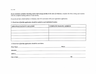 Form 1055 Application for Registration of Commercial Fertilizers - Arkansas, Page 3