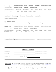 Voluntary Sign-Up Form - Arkansas Premises Identification - Arkansas, Page 2