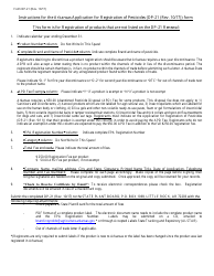 Form DP-21 Application for Registration of Pesticides - Arkansas, Page 2