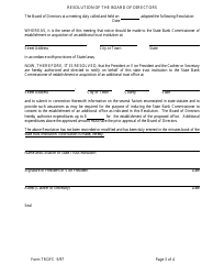 Form TROFC Notice of Additional Trust Office - Arkansas, Page 3