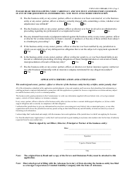 Form AID-LI-MGA40 Managing General Agent Insurance License Application (Corporation, LLC, LLP , and Partnership) - Arkansas, Page 2
