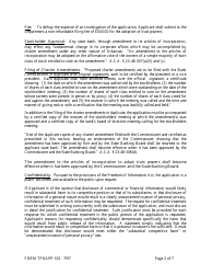Form TPOAPP-100 Application to Adopt Trust Powers - Arkansas, Page 2
