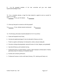 Form TPOAPP-100 Application to Adopt Trust Powers - Arkansas, Page 6