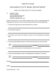 Form ASMP APPL Application for Purchase or Assumption of Less Than a Majority of Liabilities - Arkansas, Page 10