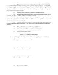 Form AID-LI-MGA45 Managing General Agent&#039;s Contract - Arkansas, Page 3