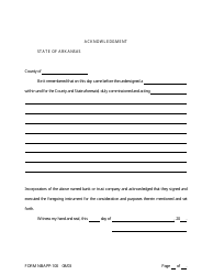 Form NBAPP-100 Application for Proposed State Bank Charter - Arkansas, Page 19