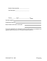 Form NBAPP-100 Application for Proposed State Bank Charter - Arkansas, Page 21