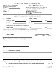 Form REL APPL Application to Relocate Main Office - Arkansas, Page 14