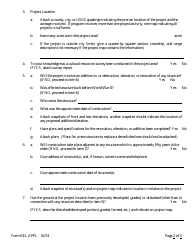 Form REL APPL Application to Relocate Main Office - Arkansas, Page 15