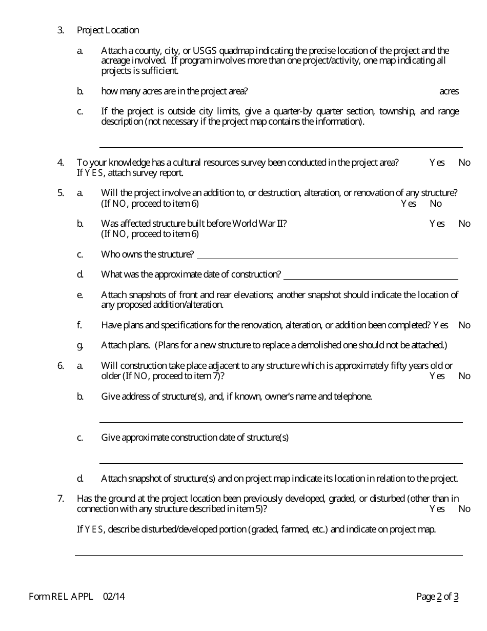 Form REL APPL Application to Relocate Main Office - Arkansas, Page 15