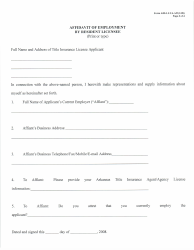 Form AID-LI-TA-AFF Affidavit of Prior Title Work Experience - Arkansas, Page 3
