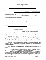 Form REO-REL APPL Application to Reorganize and Relocate Bank Charter - Arkansas, Page 16