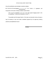 Form REO-REL APPL Application to Reorganize and Relocate Bank Charter - Arkansas, Page 26