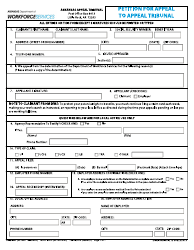 Document preview: Form DWS-ARK-AT-213 Petition for Appeal to Appeal Tribunal - Arkansas