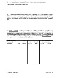 Application for Proposed Private State Trust Company - Arkansas, Page 6
