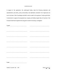 Form TCOAPP-100 Application for Proposed State Trust Company - Arkansas, Page 14