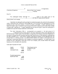 Form TCOAPP-100 Application for Proposed State Trust Company - Arkansas, Page 23