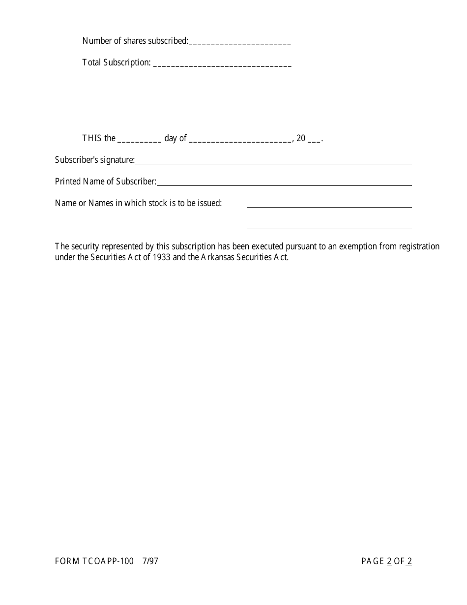 Form TCOAPP-100 Application for Proposed State Trust Company - Arkansas, Page 24