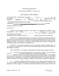 Form TCOAPP-100 Application for Proposed State Trust Company - Arkansas, Page 25