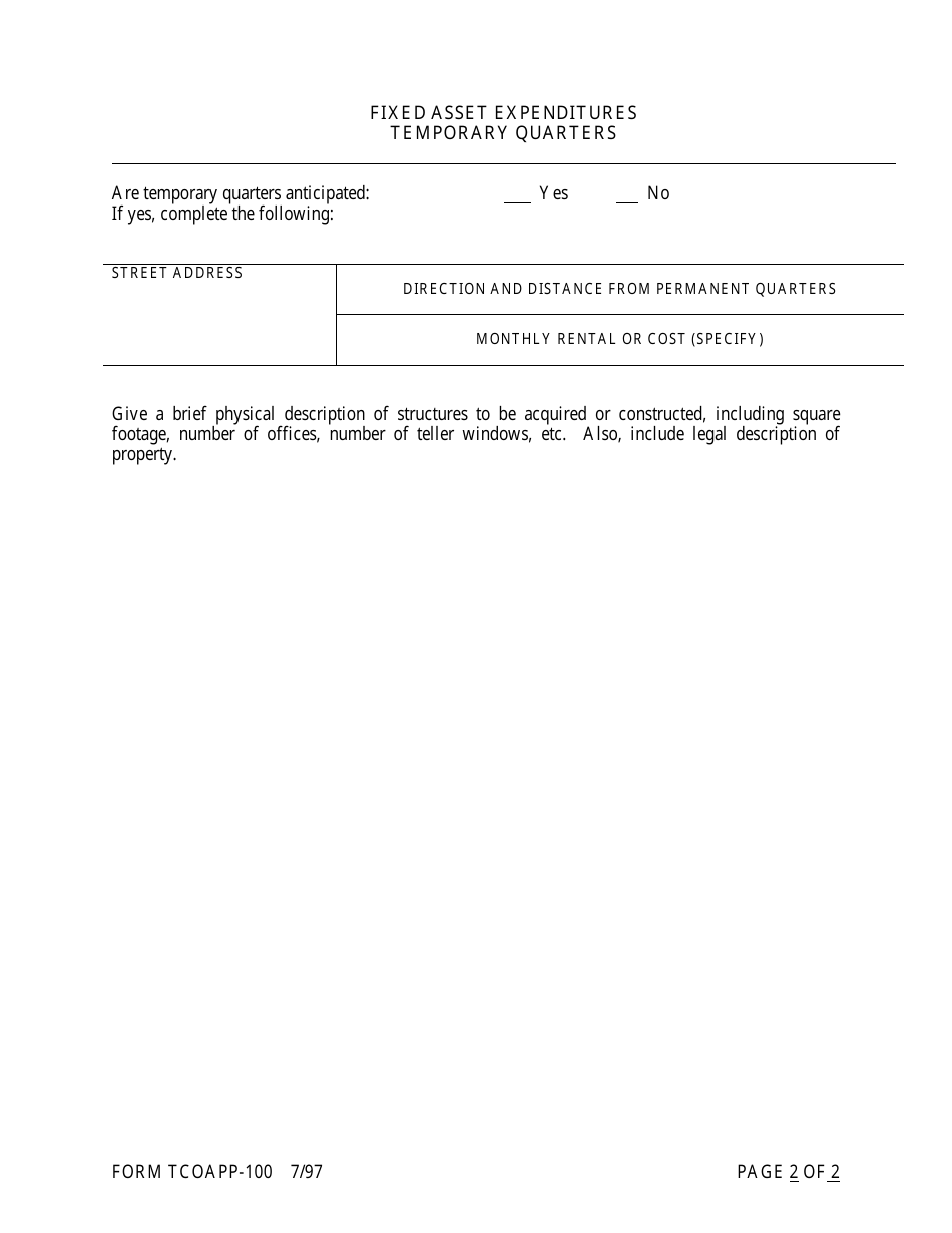 Form TCOAPP-100 Application for Proposed State Trust Company - Arkansas, Page 30