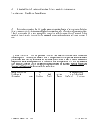 Form TCOAPP-100 Application for Proposed State Trust Company - Arkansas, Page 9