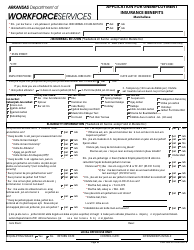 Form DWS-ARK-501 Application for Unemployment Insurance Benefits - Arkansas (Marshallese), Page 2
