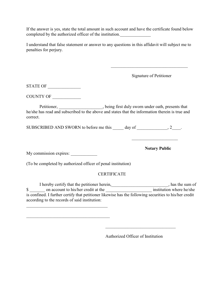 arkansas-affidavit-in-support-of-request-to-proceed-in-forma-pauperis-fill-out-sign-online