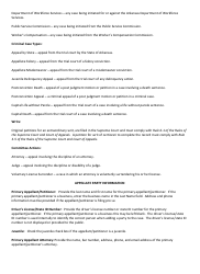 Appellate Court Cover Sheet - Arkansas, Page 2