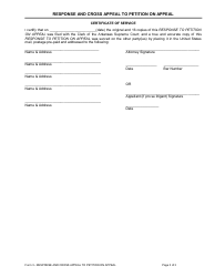 Form 3 Response and Cross Appeal to Petition on Appeal - Arkansas, Page 3