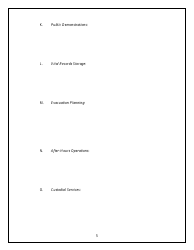 Court Security Plan Template - Arkansas, Page 5