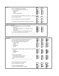 Court Facility Assessment Form - Arkansas, Page 4