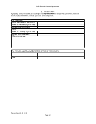 Bulk Records License Agreement - Data Extracts - Arkansas, Page 12