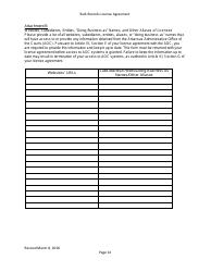 Bulk Records License Agreement - Data Extracts - Arkansas, Page 14